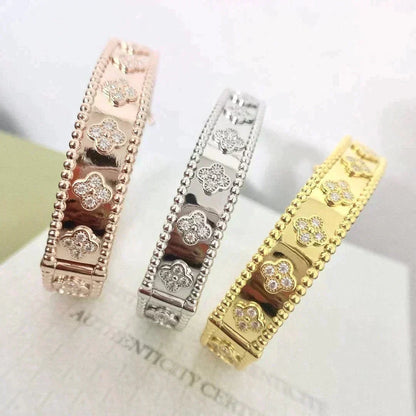 [Plus&Max]CLOVER BRACELET 8MM DIAMONDS