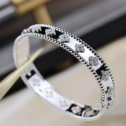 [Plus&Max]CLOVER BRACELET 8MM DIAMONDS