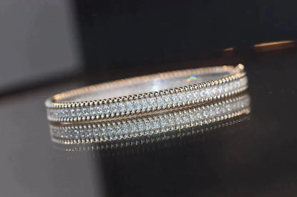 [Plus&Max]PERLEE DIAMONDS BRACELET 1 ROW