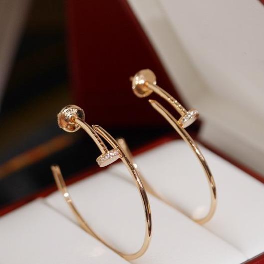 [Plus&Max]JUSTE EARRINGS DIAMONDS 1.8MM