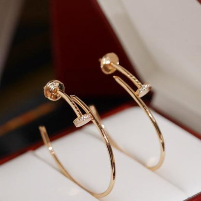[Plus&Max]JUSTE EARRINGS DIAMONDS 1.8MM