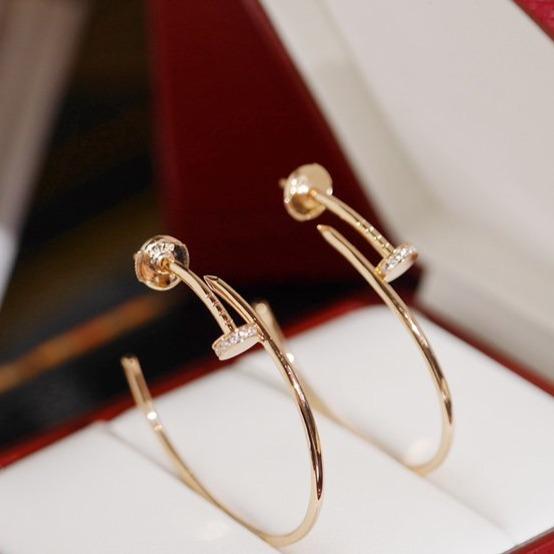 [Plus&Max]JUSTE EARRINGS DIAMONDS 1.8MM