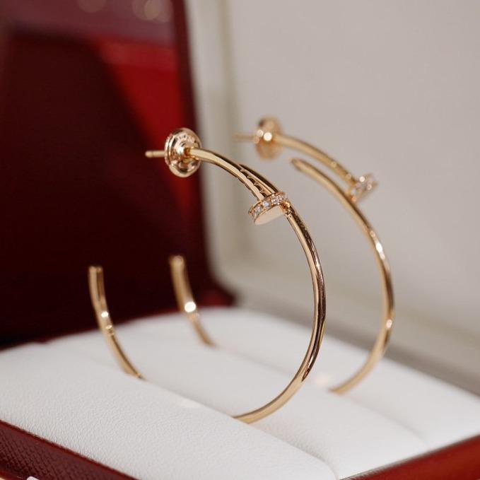 [Plus&Max]JUSTE EARRINGS DIAMONDS 1.8MM