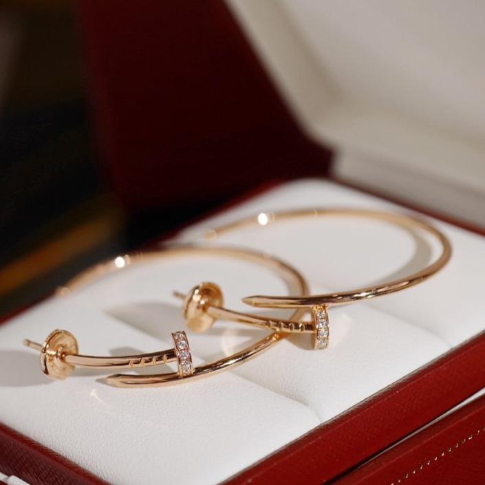 [Plus&Max]JUSTE EARRINGS DIAMONDS 1.8MM