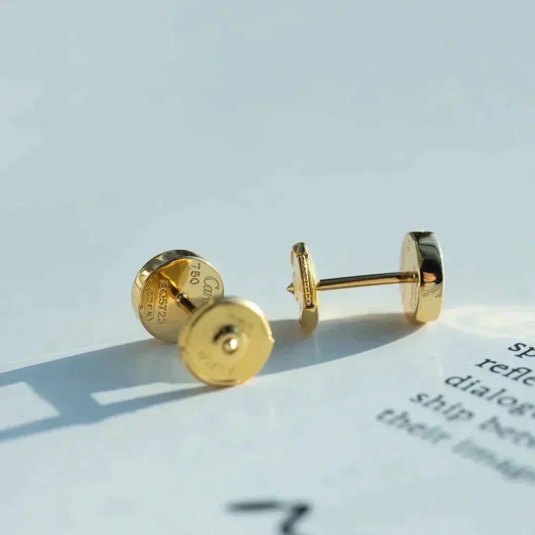[Plus&Max]LOVE EARRINGS GOLD 10MM