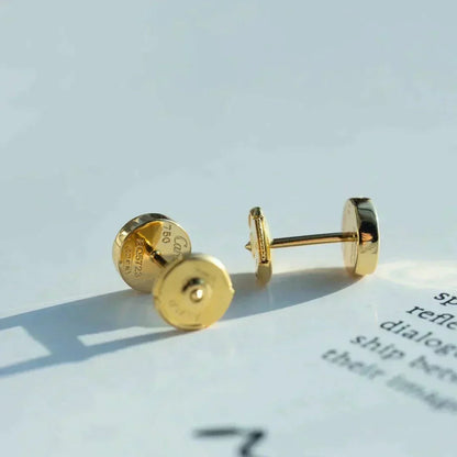 [Plus&Max]LOVE EARRINGS GOLD 10MM