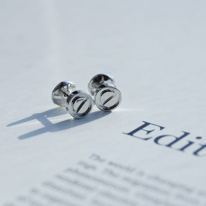 [Plus&Max]LOVE EARRINGS SILVER 10MM