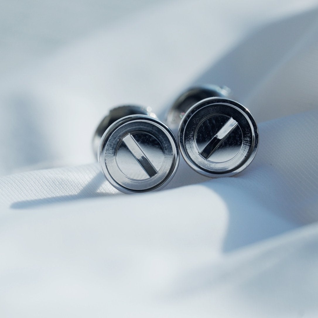 [Plus&Max]LOVE EARRINGS SILVER 10MM