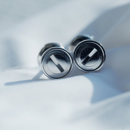 [Plus&Max]LOVE EARRINGS SILVER 10MM