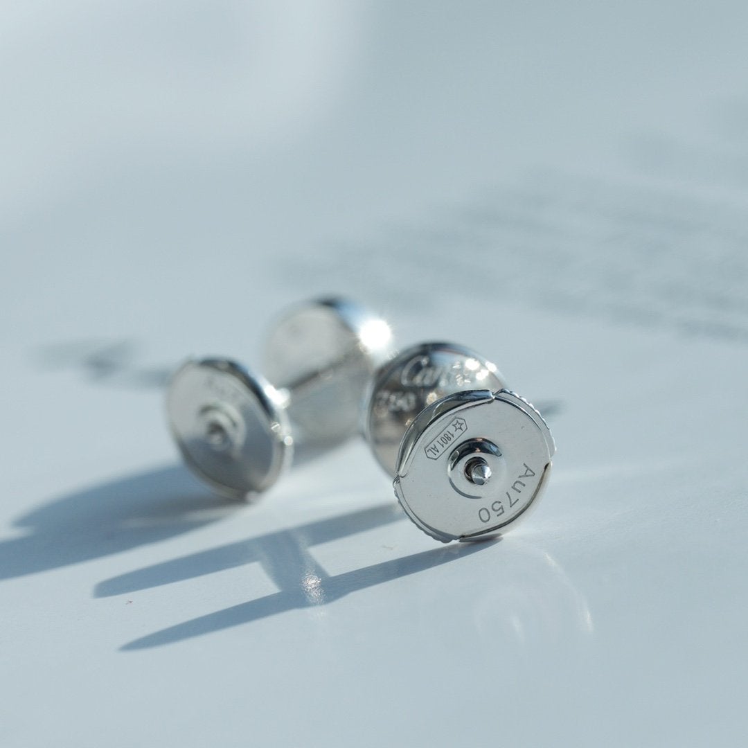 [Plus&Max]LOVE EARRINGS SILVER 10MM