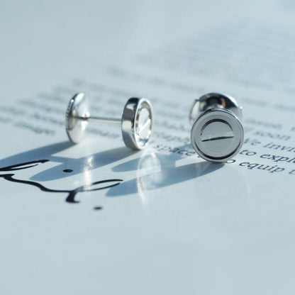 [Plus&Max]LOVE EARRINGS SILVER 10MM