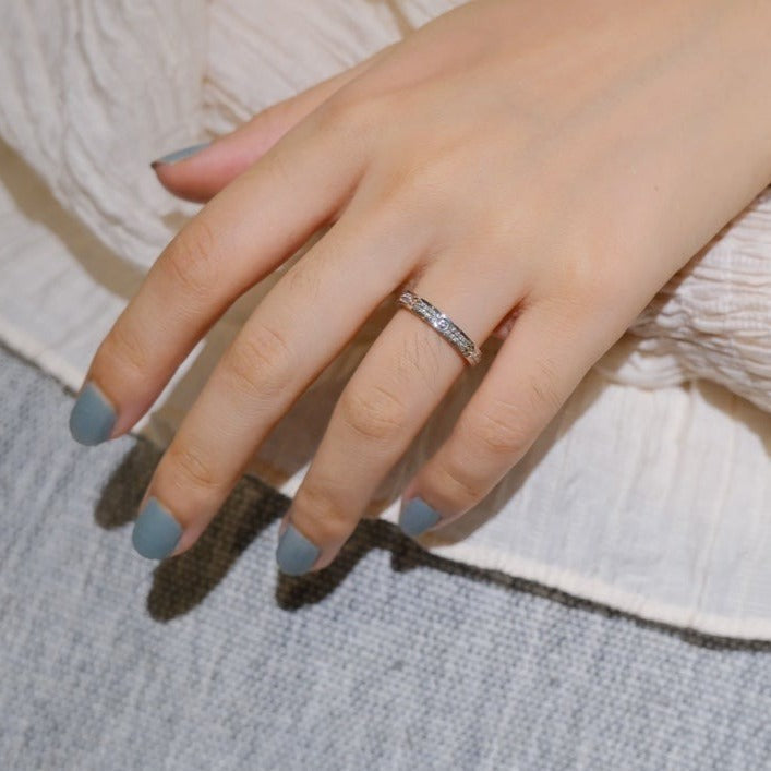 [Plus&Max]LOVE RING 2.65MM DIAMOND