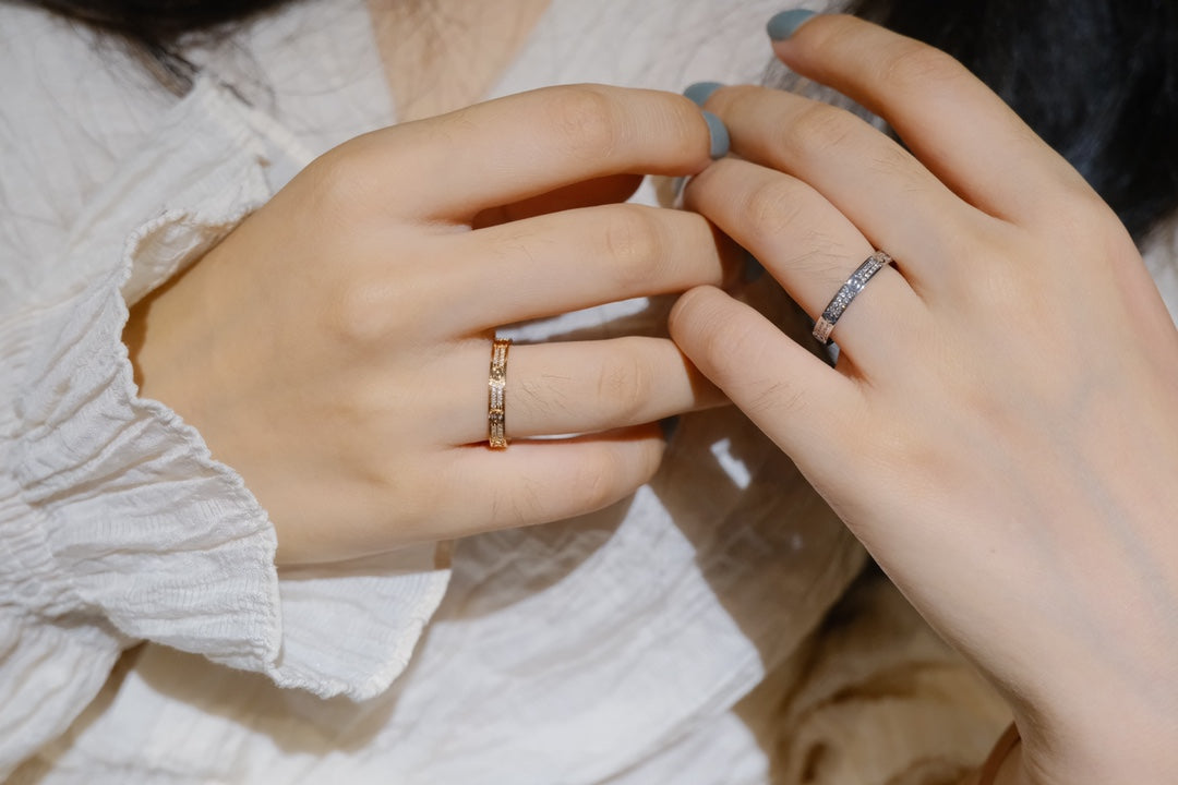 [Plus&Max]LOVE RING 2.65MM DIAMOND