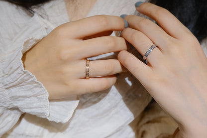 [Plus&Max]LOVE RING 2.65MM DIAMOND