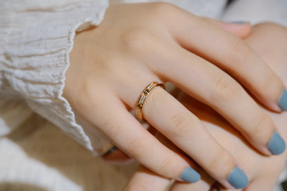 [Plus&Max]LOVE RING 2.65MM DIAMOND