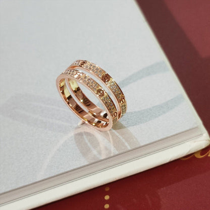 [Plus&Max]LOVE RING 2.65MM DIAMOND