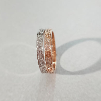 [Plus&Max]LOVE RING 2.65MM DIAMOND