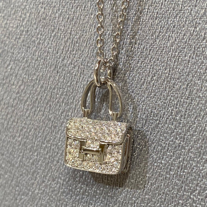 [Plus&Max]CONSTANCE PEDANT DIAMOND NECKLACE