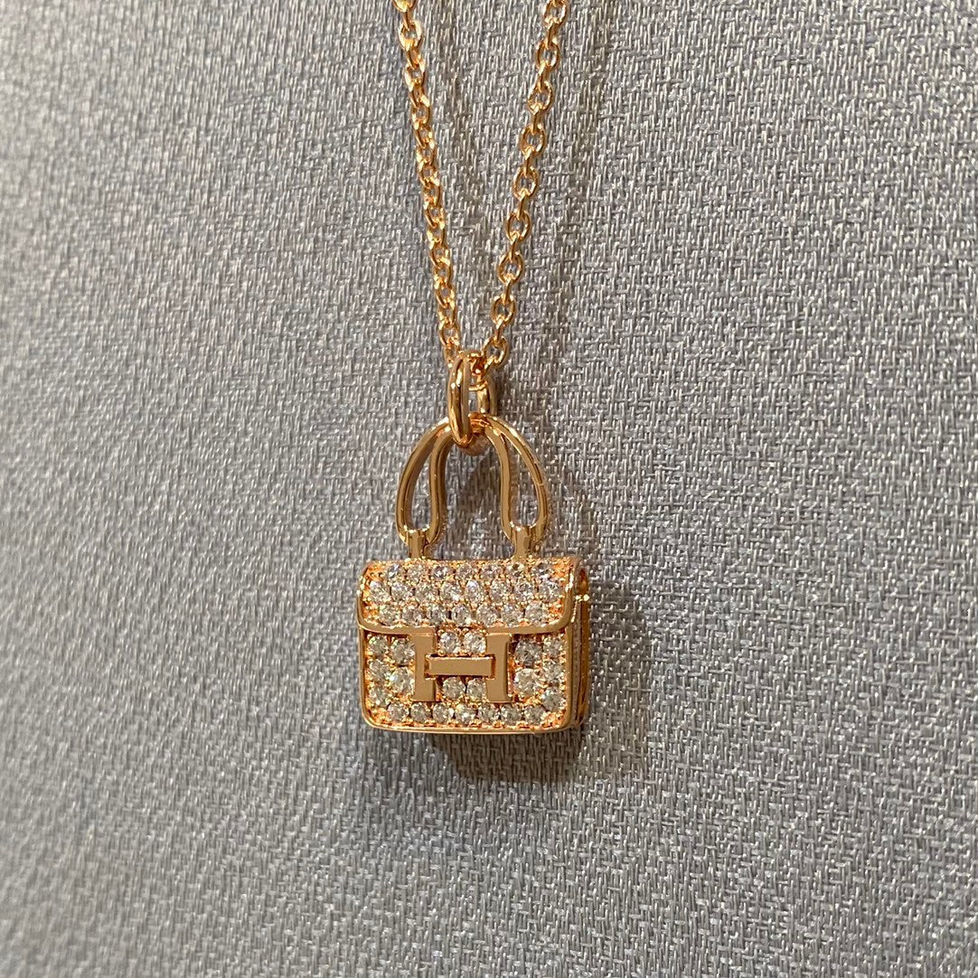 [Plus&Max]CONSTANCE PEDANT DIAMOND NECKLACE
