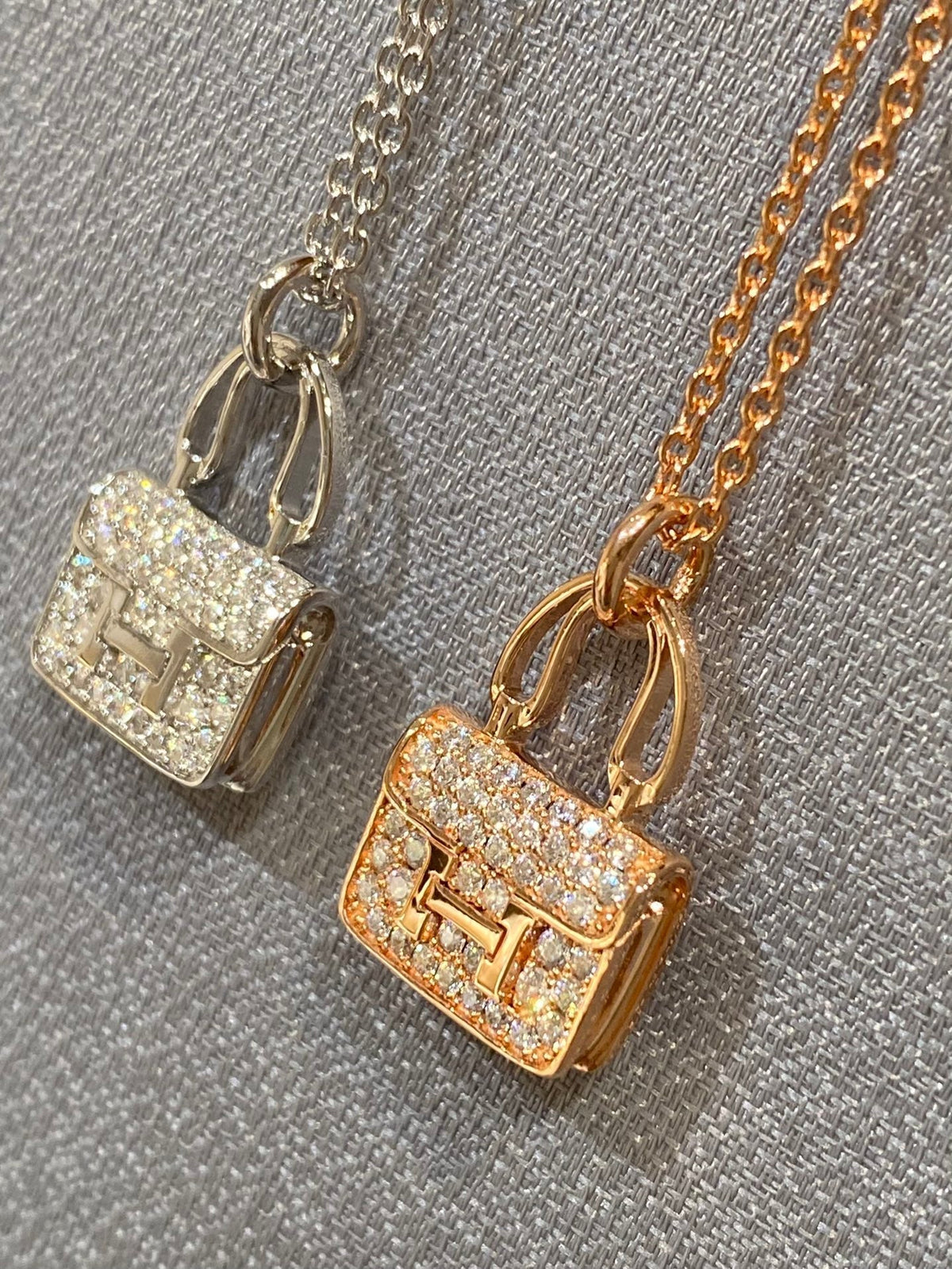 [Plus&Max]CONSTANCE PEDANT DIAMOND NECKLACE