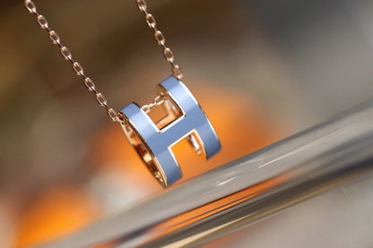 [Plus&Max]POP H PEDANT PINK GOLD
