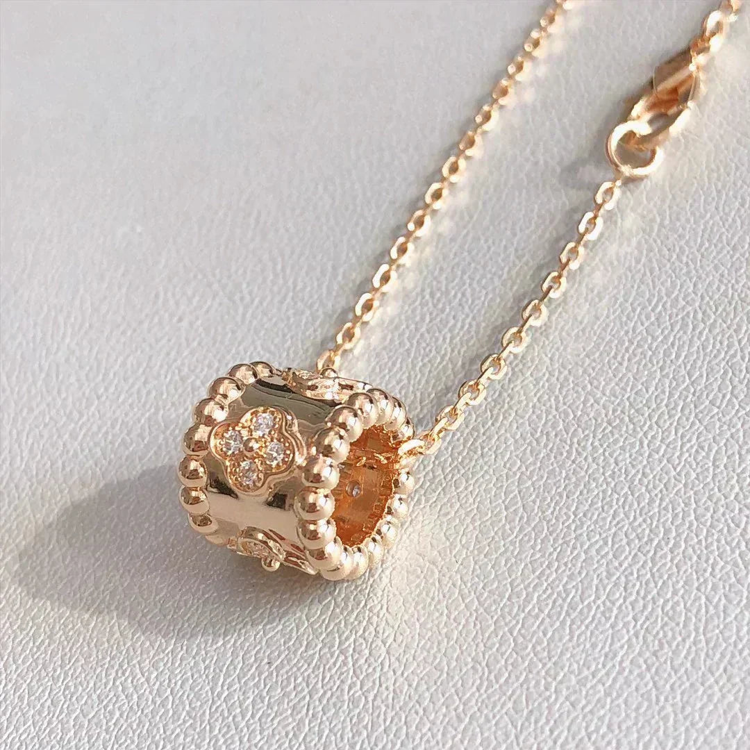 [Plus&Max]PERLEE PEDANT NECKLACE GOLD / ROSE GOLD