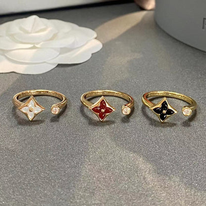 [Plus&Max]STAR 1 DIAMOND OPEN RING