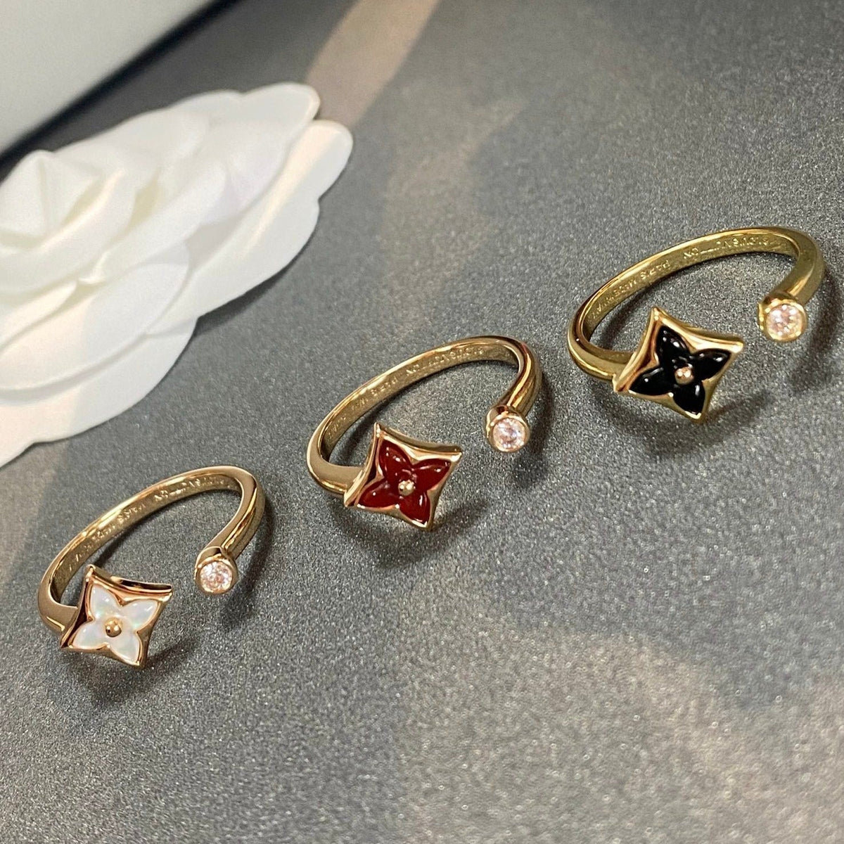 [Plus&Max]STAR 1 DIAMOND OPEN RING