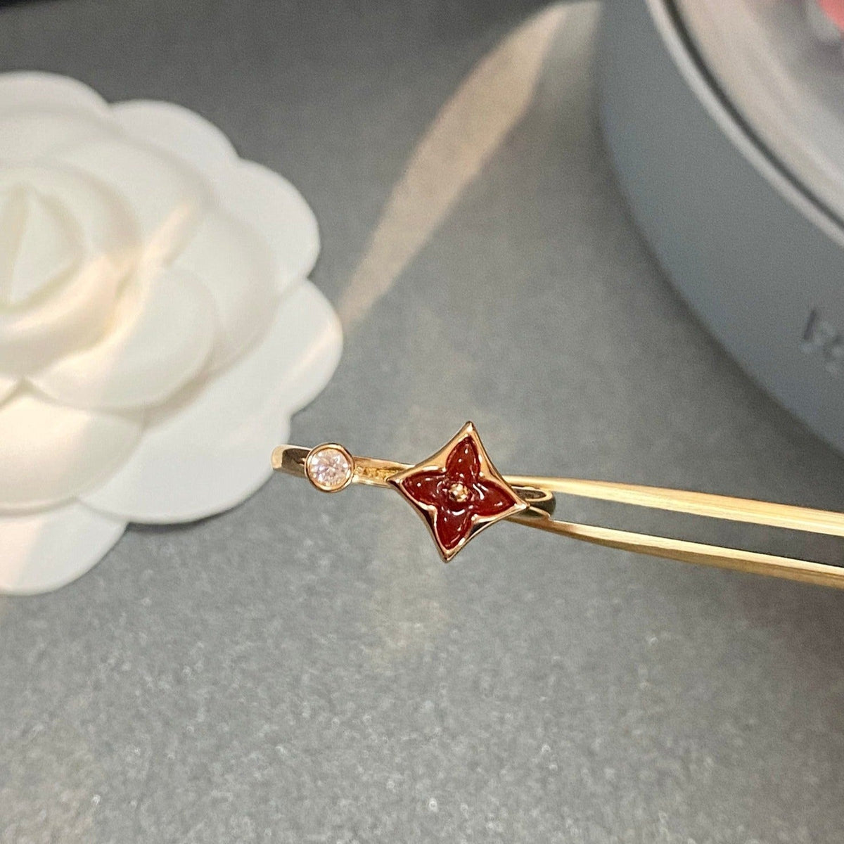 [Plus&Max]STAR 1 DIAMOND OPEN RING