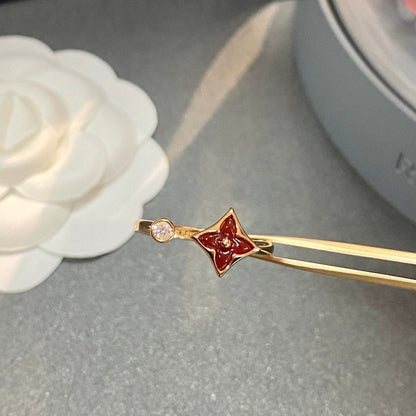 [Plus&Max]STAR 1 DIAMOND OPEN RING