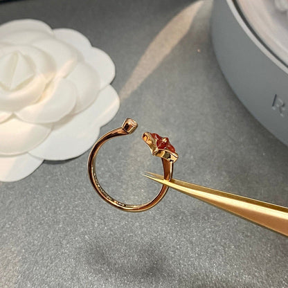 [Plus&Max]STAR 1 DIAMOND OPEN RING