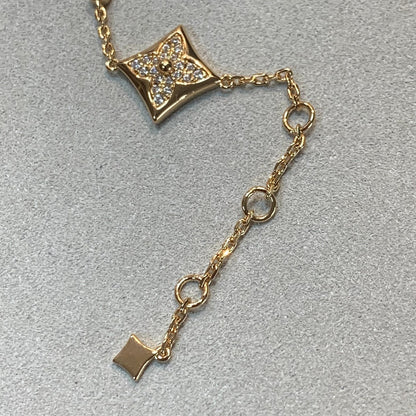 [Plus&Max]STAR AND SUN 4 MOTIFS GOLD DIAMONDS BRACELET
