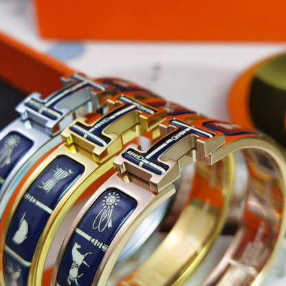 [Plus&Max]H COUVERTURES DARK BLUE BRACELET
