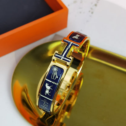 [Plus&Max]H COUVERTURES DARK BLUE BRACELET