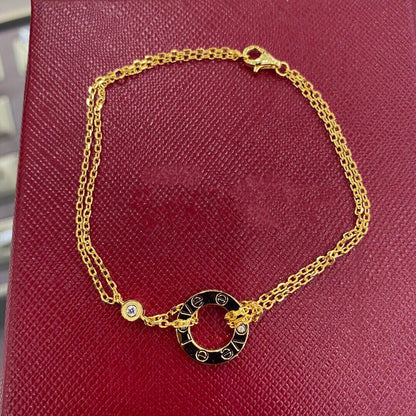[Plus&Max]LOVE BRACELET 2 DIAMOND
