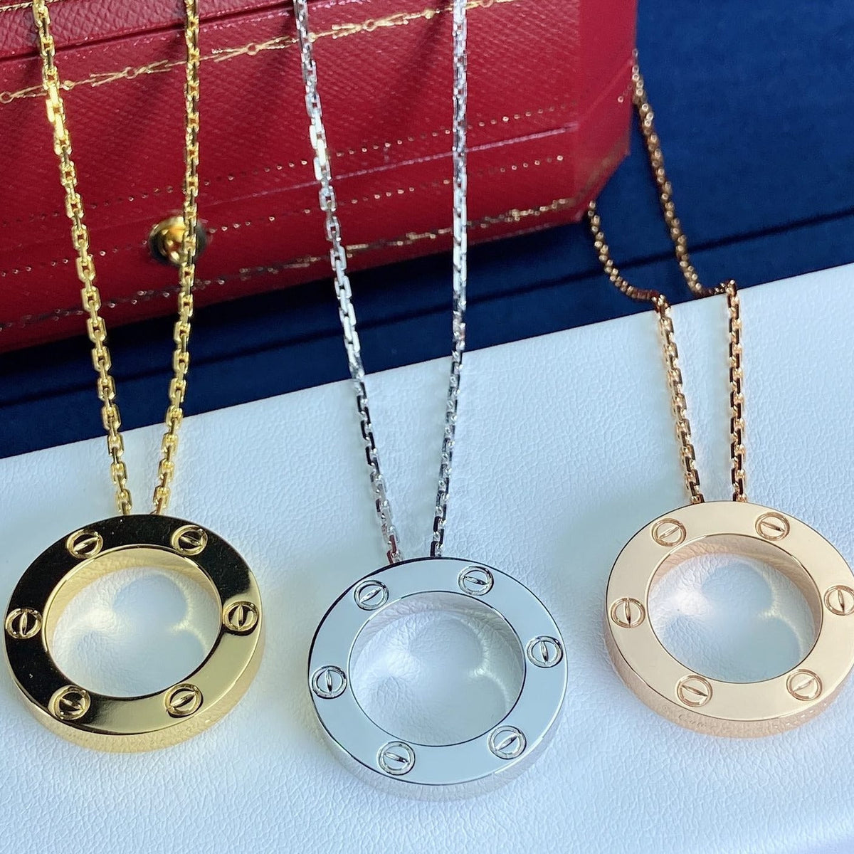 [Plus&Max]LOVE NECKLACE 16MM