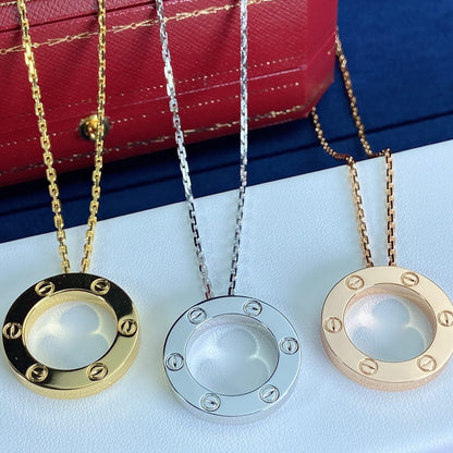 [Plus&Max]LOVE NECKLACE 16MM