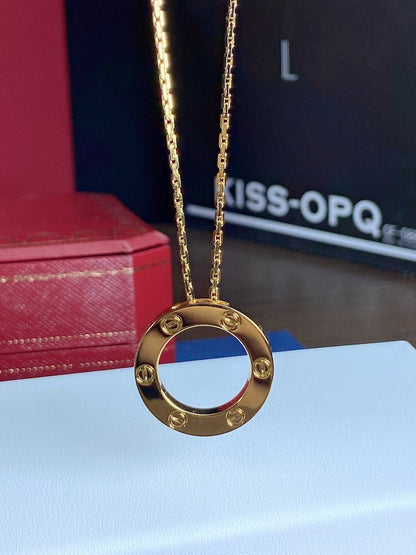 [Plus&Max]LOVE NECKLACE 16MM