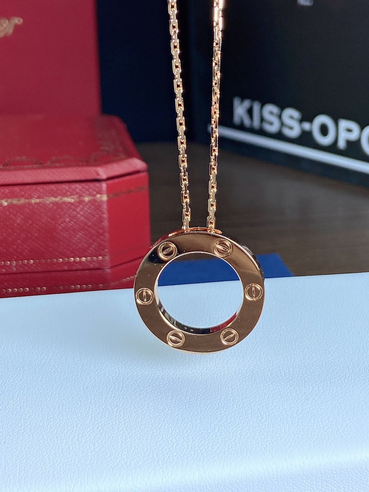[Plus&Max]LOVE NECKLACE 16MM