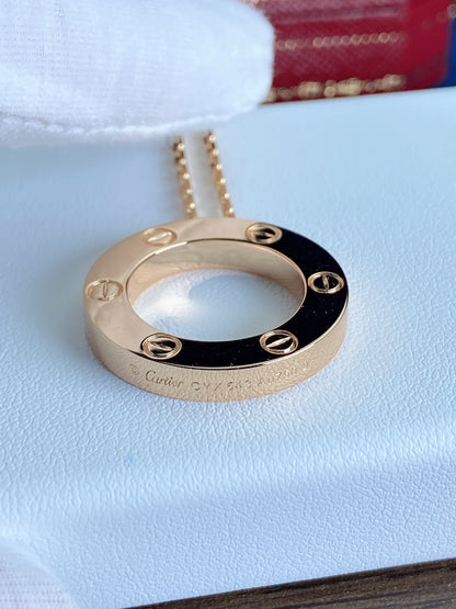 [Plus&Max]LOVE NECKLACE 16MM