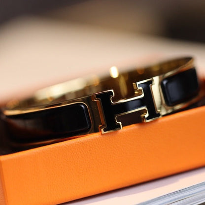 [Plus&Max]H BRACELET 12MM GOLD