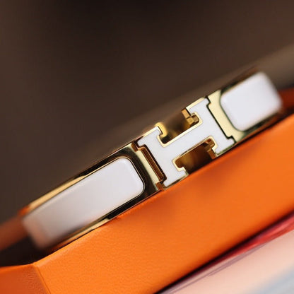 [Plus&Max]H BRACELET 12MM GOLD
