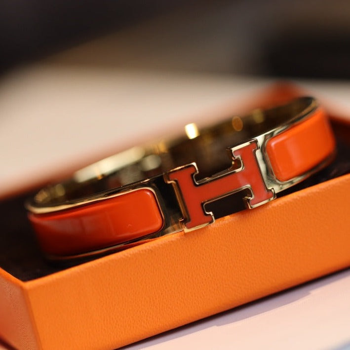 [Plus&Max]H BRACELET 12MM GOLD