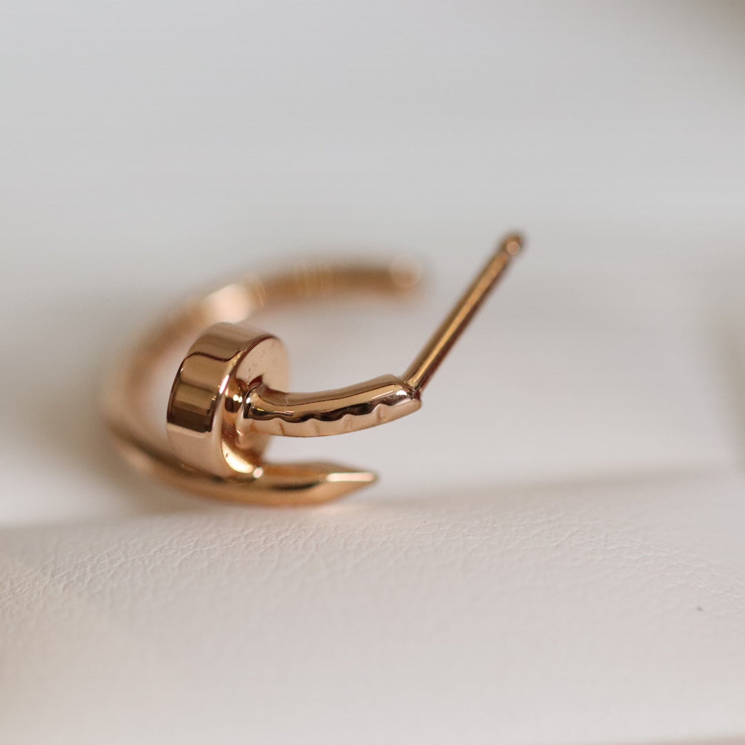 [Plus&Max]JUSTE EARRINGS PINK GOLD