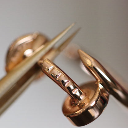 [Plus&Max]JUSTE EARRINGS PINK GOLD