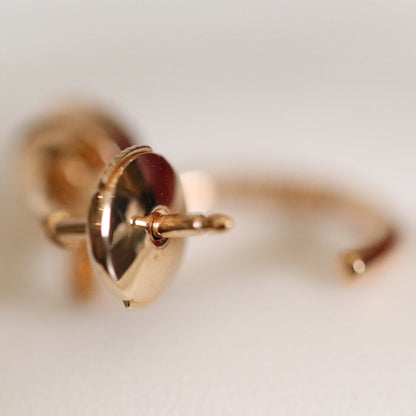 [Plus&Max]JUSTE EARRINGS PINK GOLD