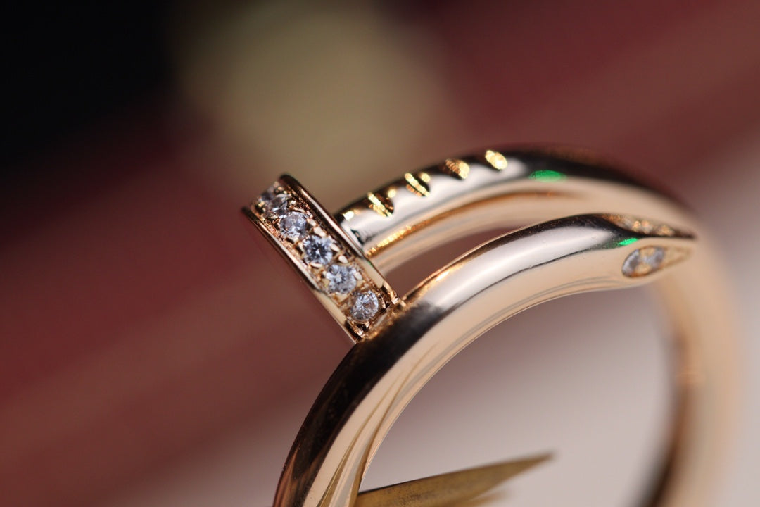 [Plus&Max]JUSTE RING 2.65MM PINK GOLD DIAMOND