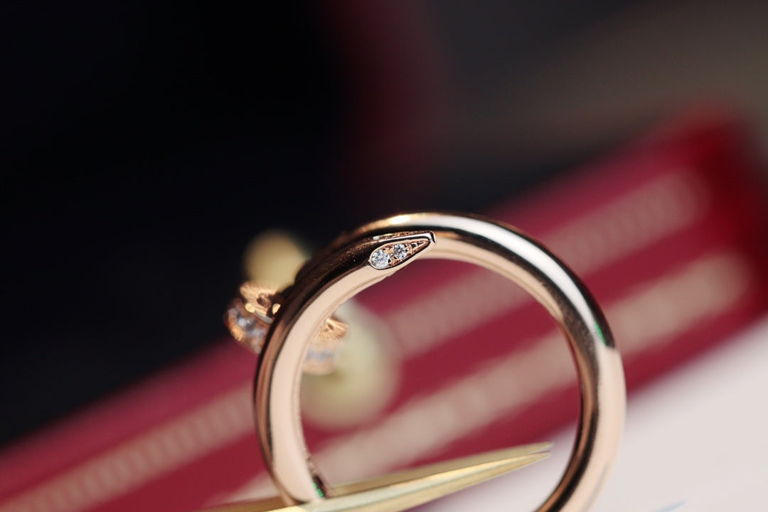 [Plus&Max]JUSTE RING 2.65MM PINK GOLD DIAMOND