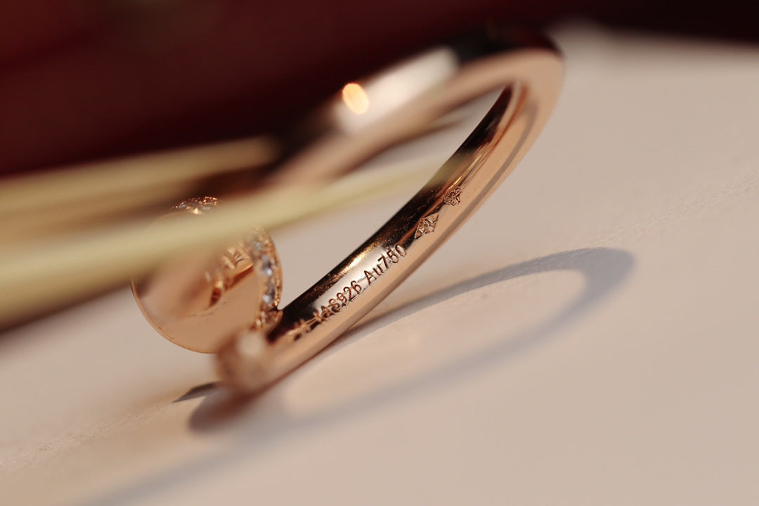 [Plus&Max]JUSTE RING 2.65MM PINK GOLD DIAMOND