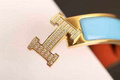 [Plus&Max]H CLOUD BLUE BRACELET GOLD DIAMOND